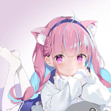 Minato Aqua, Hololive, The soles of feet in socks / あくあちゃん