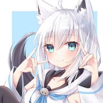 Hololive, virtual YouTuber, Fubuki Shiragami / フブキちゃん