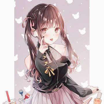 girl, original, original 10000+ bookmarks / 🖤🎀