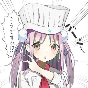 girl, cute, Heaven Burns Red / コック帽おタマさん