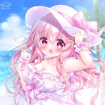 original, girl, two-side up / 『風が気持ちいいね♡』