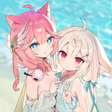 Skeb, girl, commission / skebの絵