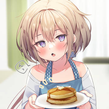 original, girl, little sister / 朝ごはんを作ってくれる妹ちゃん