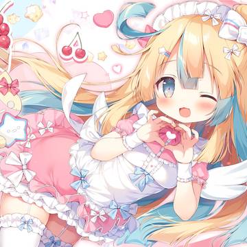 work illustration, girl, thighs / 【お仕事】チェリボム