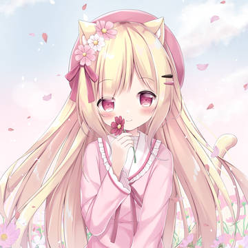 original, girl, loli / 秋桜