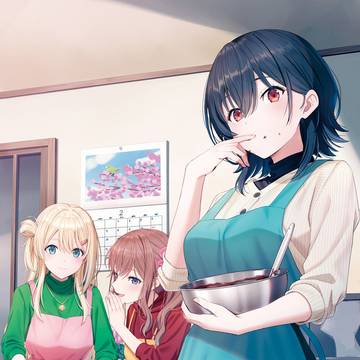 original, I Became Friends with the Second Cutest Girl in the Class, apron / クラスで２番目に可愛い女の子と友だちになった3