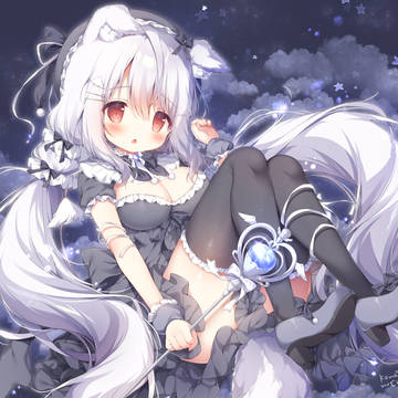 original, girl, animal ears / 魔法少女らいらちゃん