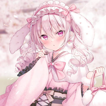 original, girl, creation / うさちゃん年