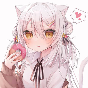 original, girl, creation / 「ん？君も食べる…？」