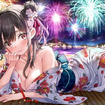 original, original 3000+ bookmarks, breasts / 浴衣ラズベリー