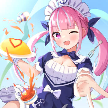 Hololive, Minato Aqua / 笑顔で愛をお届け✨⚓ / May 7th, 2023