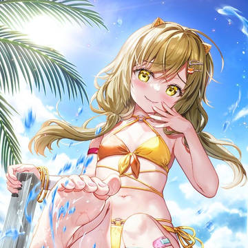 Vividz, sole, barefoot / 先輩、どこ見てるんすか？