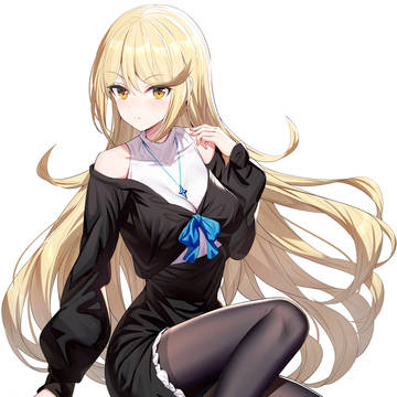 hikari, black tights, black stockings / ヒカリ