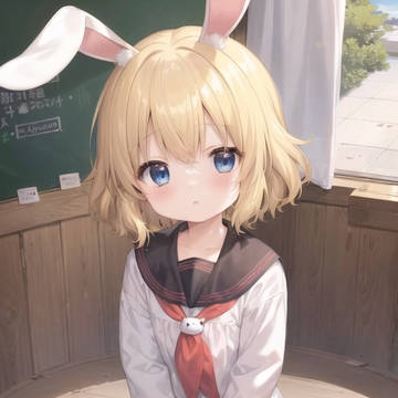 loli, original, girl / うさぎちゃん