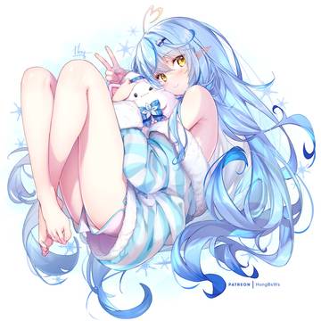 Yukihana Lamy, LamyArt, Hololive / 雪花ラミィ