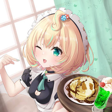 virtual YouTuber, virtual YouTuber, maid / メイド服　ミリー