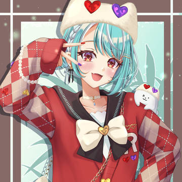 virtual YouTuber, virtual YouTuber, girl / らむち！！