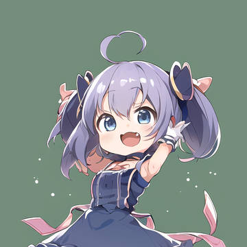 aI-generated illustration, virtual YouTuber, virtual YouTuber / 無題