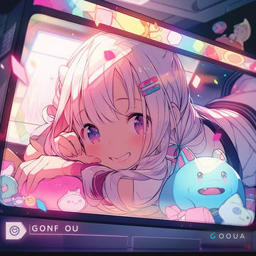 loli, NFT, illustration / 『元気っ子』