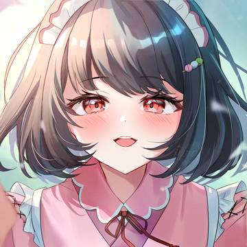 girl, young girl, virtual YouTuber / 🍡