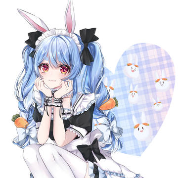 Usada Pekora, Hololive, virtual YouTuber / メイドぺこちゃん
