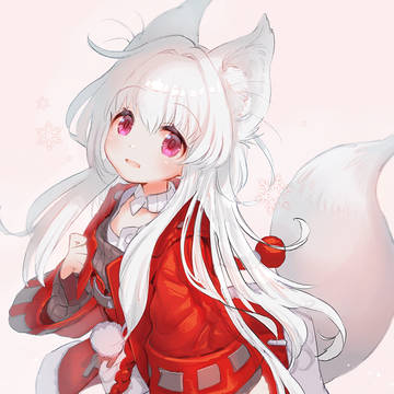 animal ears, white hair, Honkai: Star Rail / イマジナリー🦊クラーラ