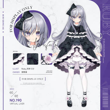 girl, work illustration, live2d / No.190-VTuber Design Commission