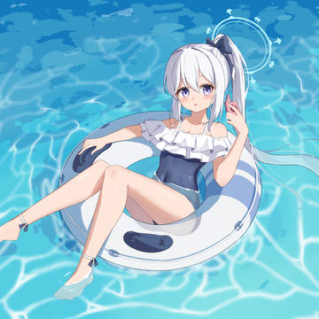Blue Archive, BlueArchive, swimsuit / 水宫子❤