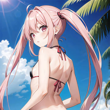 original, girl, swimsuit / 水着の女の子2