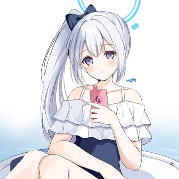 Blue Archive, Miyako Tsukiyuki, Tsukiyuki Miyako (swimsuit) / 水着ミヤコ
