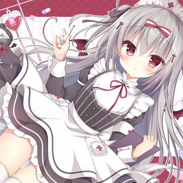 original, girl, young girl / ナースねねこちゃん