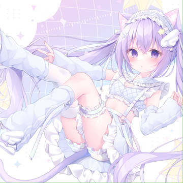 creation, loli, cat girl / 天使しおんちゃん
