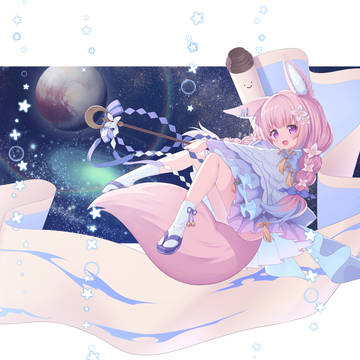 virtual YouTuber, Pluto, fox / ここのゆさん