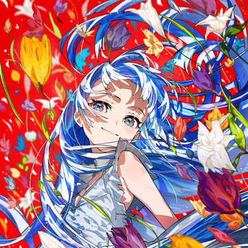 original, girl, flowers and girls / LILY GIRL
