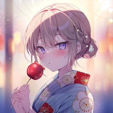 original, girl, little sister / 「あついね…」