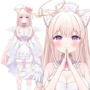 virtual YouTuber, job, animal ears / 天使ちよむ