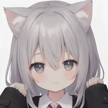 NovelAI, cat ears, girl / ฅ(*`ω´*)ฅ