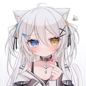original, creation, girl / 「……ハート」