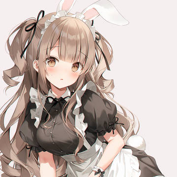 girl, young girl, maid / バニールナ