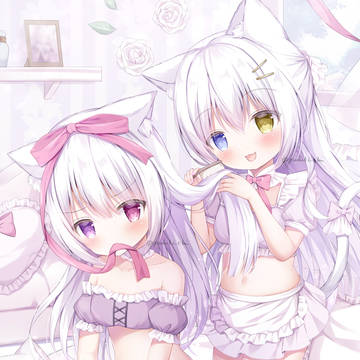 original, girl, loli / 【pixivリクエスト】可愛くセットしてよね…