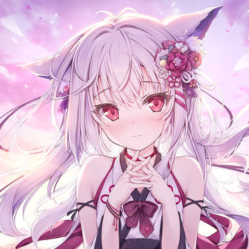 original, fox ears / 告白きつね / December 23rd, 2023