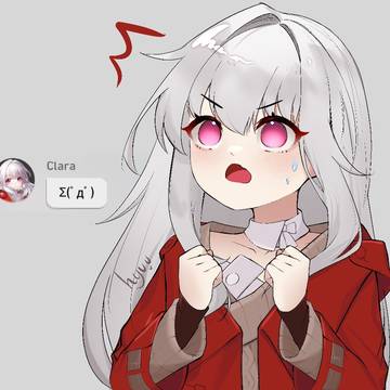 clara, honkaistarrail, hsr / suprised clara