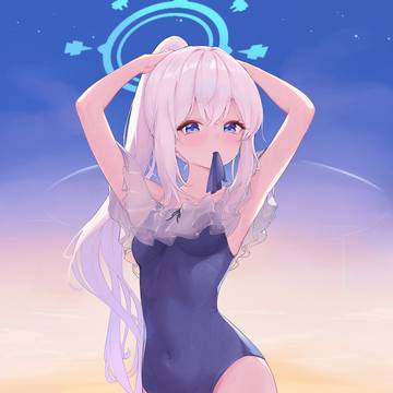 Blue Archive, BlueArchive, Miyako Tsukiyuki / ! ^^ !
