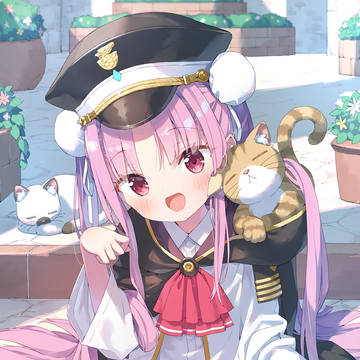 Heaven Burns Red, Heaven Burns Red, cat and girl / タマにゃん！