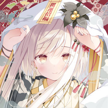 original, girl, kimono / 開運招福