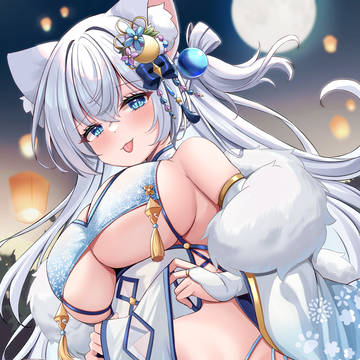 original, girl, cat ears / 月子ちゃん