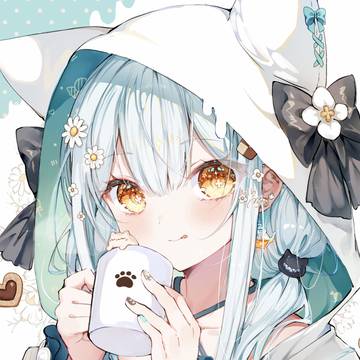 girl, original, cat ear hoodie / 🫖