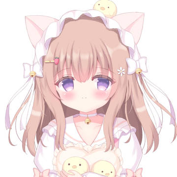 someone else's OC, girl, cat ears / 🐱🐤🐤🐤