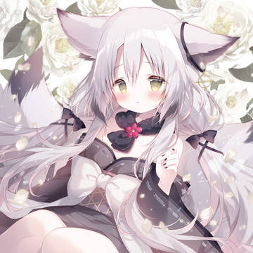 original, nine-tailed, original 1000+ bookmarks / 九尾の傍観者