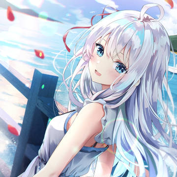 girl, Alya, Who Sits Next to Me, Sometimes Whispers Sweet Nothings in Russian, Alya / アリサ